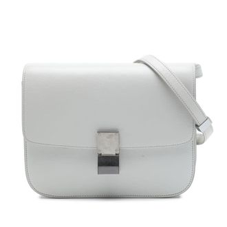 Celine Pre-owned Celine Medium Calfskin Classic Box Crossbody Ladies QB2D7F5F8Z4F8G6S