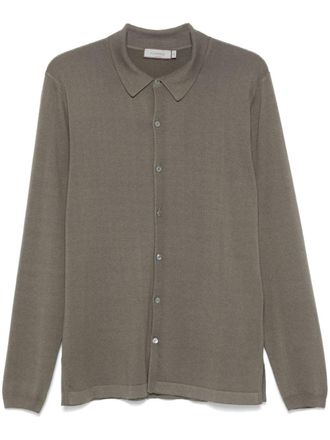 Canali shirt sweater - Grey