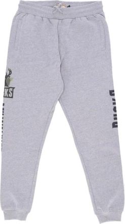 Mitchell & Ness Trainingsbroek - Heren - Sweatpants - Grijs - S - Broeken