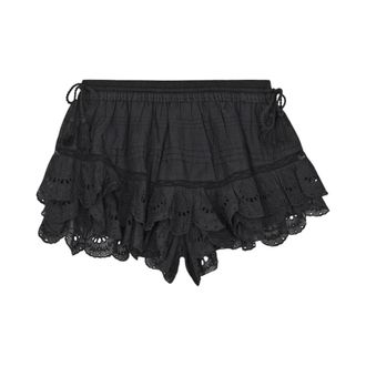 Isabel Marant Short Shorts, female, Black, Size: 2XS Puria Mini-Short