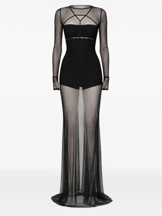 Rick Owens Temple Gown Long Dress
