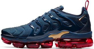 Nike Mens Air VaporMax Plus Shoes in Blue | 924453-405