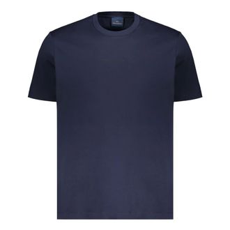 Paul & Shark Paul & Shark, T-Shirts, male, Blue, Size: 2XL Crew Neck T-Shirt