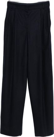 Emporio Armani Wool Checked Trousers