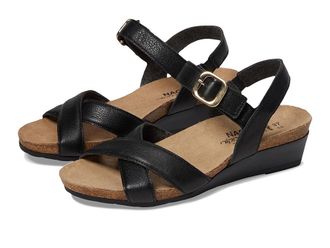 Naot Throne Womens Shoes Soft Black Leather : EU 41 (US Womens 10) M