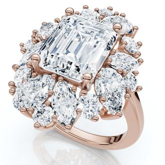 Pompeii3 Certified 7Ct High Jewelry Diamond Ring 14k Gold Lab Grown