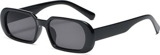 Generic Mens And Womens Outdoor Vacation Sunglasses Sports Driving Commuter Sun Glasses(Black)