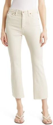 AG - Adriano Goldschmied Farrah Crop Bootcut Jeans in Ivory Clay at Nordstrom Rack, Size 32