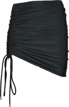 Balenciaga Dames, Rokken, Zwart, Maat: XL Polyamide