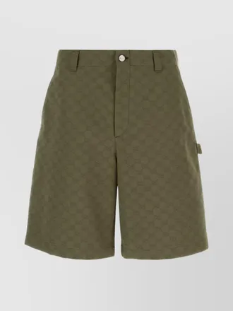 Gucci gg canvas bermuda shorts