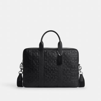 Coach Austin Brief In Signature Leather