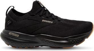 Brooks Womens Glycerin Stealthfit 21 - Running Shoes Black/Gum Size 10.0