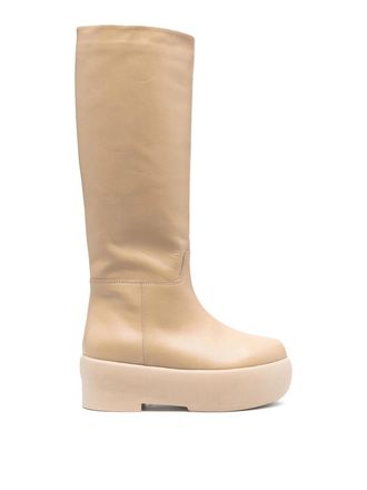Gia Couture Chunky sole tubolar boot