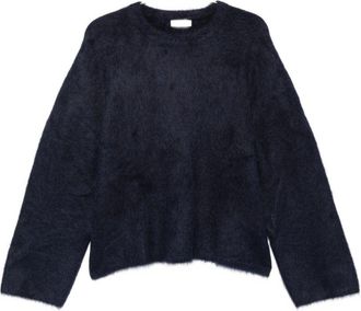 Soft Goat Jersey de cuello redondo de lana de cabra suave