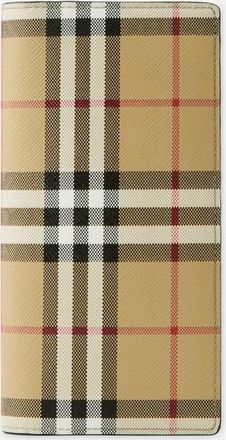 Burberry Check Continental Wallet