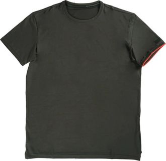 Roberto Ricci Design Katoen Bosgroen Macro Oxford Overhemd - Heren - T-shirts - Groen - M - Katoen - Tops
