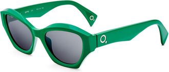 Etnia Barcelona Bette GR Womens Sunglasses Green Size 53