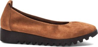 Aetrex Womens Brianna Ballet Flat In Scotch