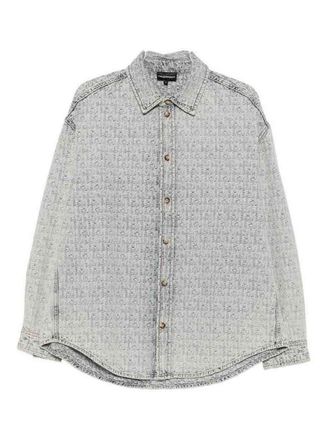 Emporio Armani Printed Cotton Shirt