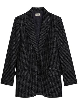 Zadig&Voltaire Viva Car blazer - Black