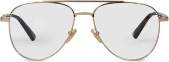 Gucci Gg 1962S Zonnebril - Heren - Brillen - Geel - ONE Size - Accessoires