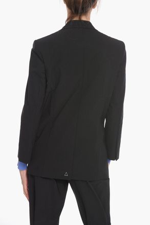 Bottega Veneta Blazer Monopetto in Canvas di Nylon Bottega Veneta