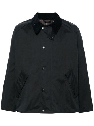 Barbour Shirtjack met drukknopen - Blauw