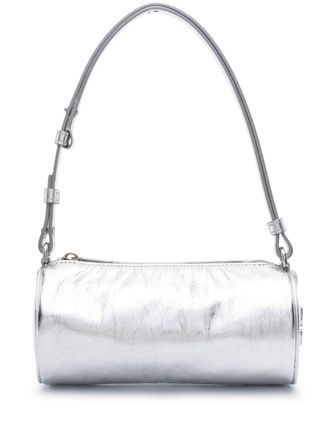 Off-white small Torpedo leather shoulder bag - women - Cotton/Polyester/Calf Leather - OS - Silver