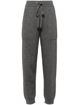 Max Mara knitted tapered trousers - Grey