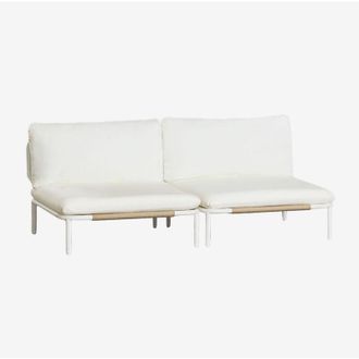 Sklum Sklum - Divano da giardino modulare in 2 pezzi Rubly