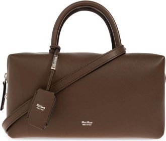 Max Mara Dames, Tassen, Bruin, Maat: ONE Size Leer