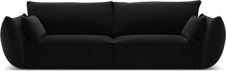 BLOOMINGLOFT 3-Sitzer Designsofa Vanda - Samtbezug