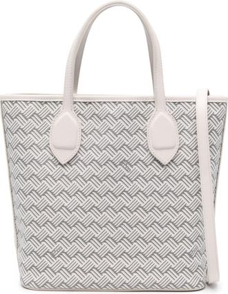 Delage mini Lulu tote bag - women - Leather - One Size - White