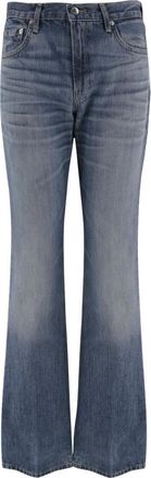 Haikure Jeans, Dames, Blauw, W29, Katoen, Flora Flared Jeans