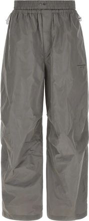 Alexander Wang Wide-Leg Joggers - Dames - Sweatpants - Grijs - XS - Polyester - Broeken