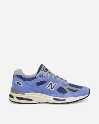 New Balance Made in UK 991v2 Sneakers Baja Blue / Deep Ultramarine