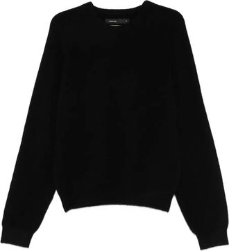 Frenckenberger Trui met ronde hals - Zwart