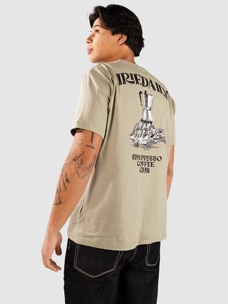 Iriedaily Slowpresso T-Shirt gr&uuml;n