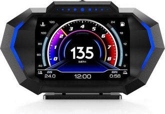 OEM Pantalla De Visualizaci&oacute;n Frontal (head-up Display) - Veloc&iacute;metro Del Coche - Informaci&oacute;n De Conducci&oacute;n - Sistema Dual Gps Obd2