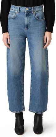 Paige Arellia High Waist Ankle Barrel Jeans In Keystone