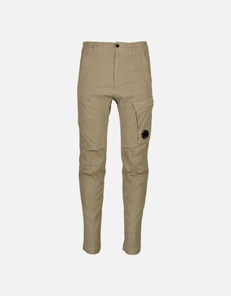 C.P. Company Mens Corduroy Lens Cargo Pants - Tan - Size: 28