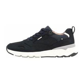 Rieker Evolution Sneaker - Heren - Schoenen - Blauw - Maat: 44 EU Leer