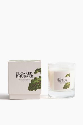 H&M Duftkerze im Glasgef&auml;ss - Sugared Rhubarb