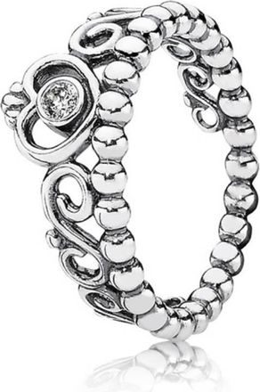 Pandora Ladies Princess Tiara Crown Ring, Size 50