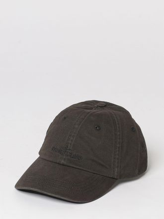 Stone Island Hat Men color Black
