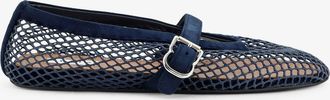 Alaia Balletine Ballet Flats in rete - ALAIA - gender_Woman