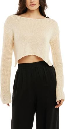 LBLC The Label Sawyer Lightweight Sweater in Ivory at Nordstrom, Size X-Small