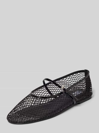 Steve Madden Semitransparente Ballerinas Modell MAGS in Black, Gr&ouml;&szlig;e 37