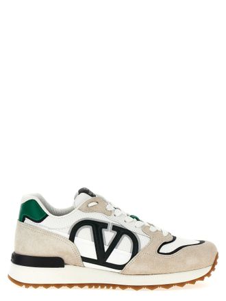 Valentino Garavani Multicolor Calfskin Athletic Mens Sneakers