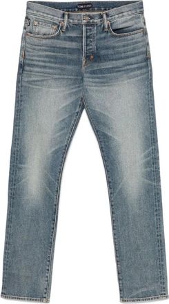 Tom Ford Light Blue Slim-Cut Jeans